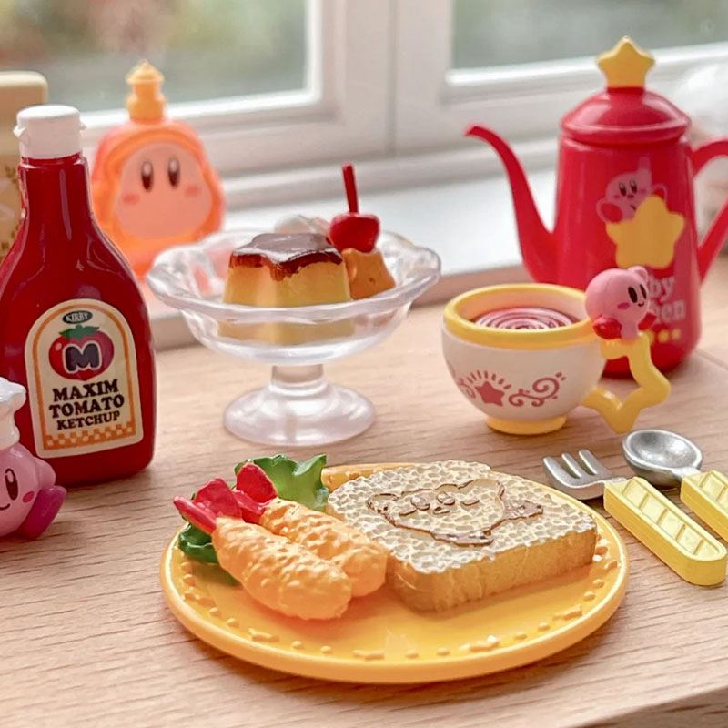 ReMent Kirby Kitchen Blind Box - Model Kitchen Set Pvc ulasan dan harga