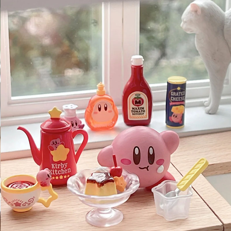 ReMent Kirby Kitchen Blind Box - Model Kitchen Set Pvc ulasan dan harga