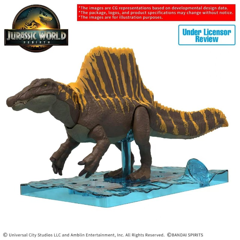 In Stock Bandai Original Plann - Model Kit Jurassic Park ulasan dan harga