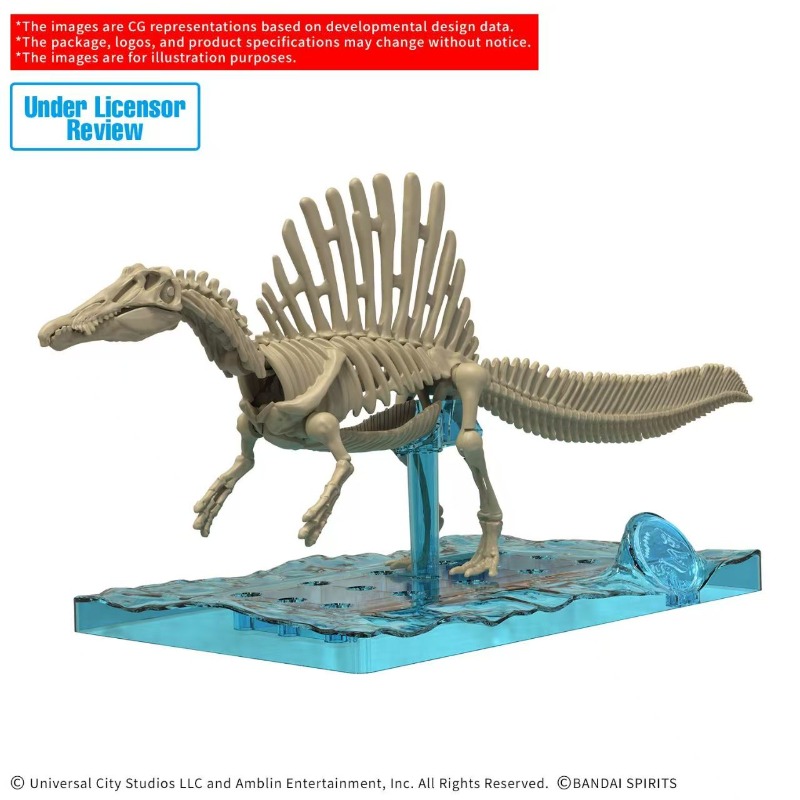 In Stock Bandai Original Plann - Model Kit Jurassic Park ulasan dan harga