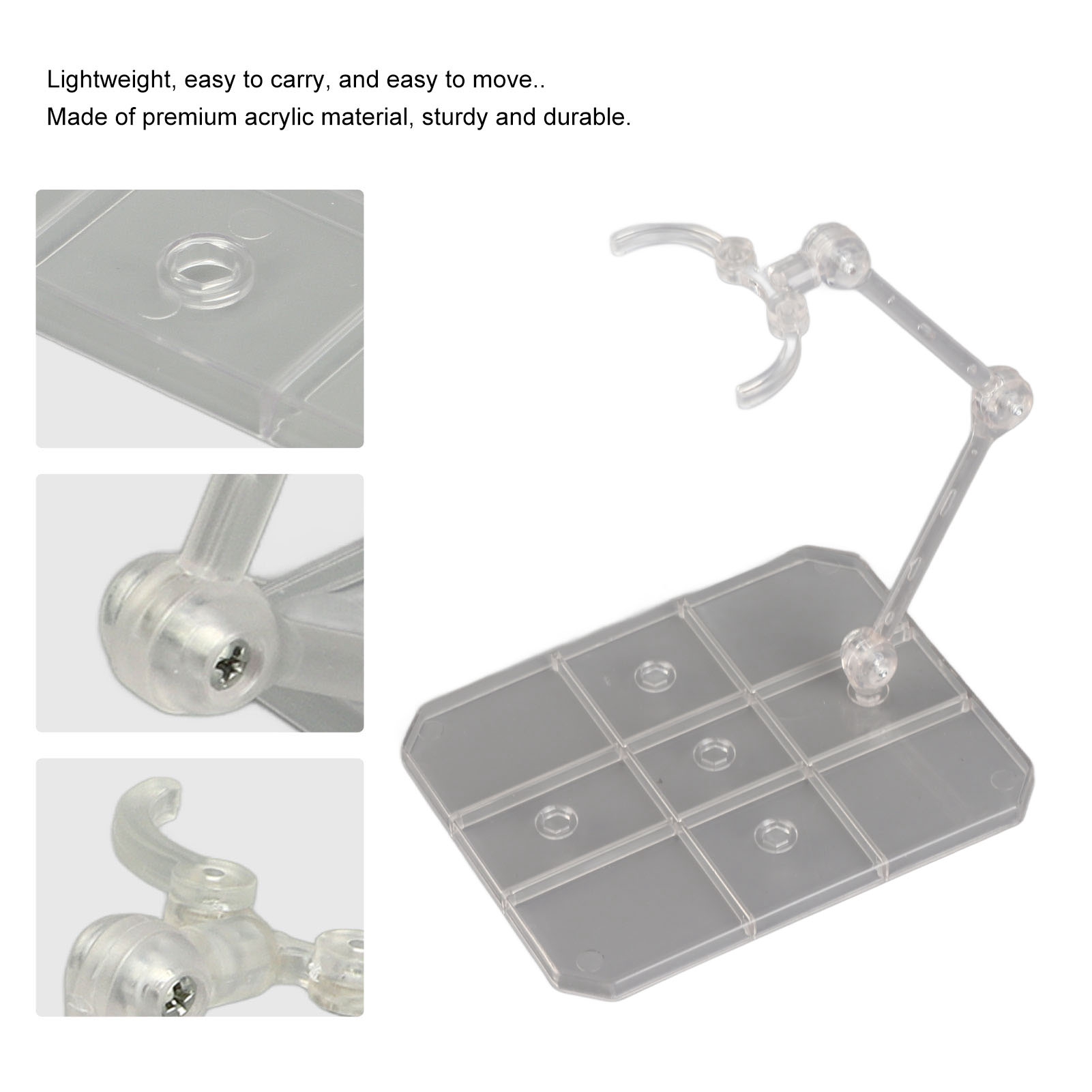 Figure Support Holder 10 Sets  - Model Figure Base ulasan dan harga