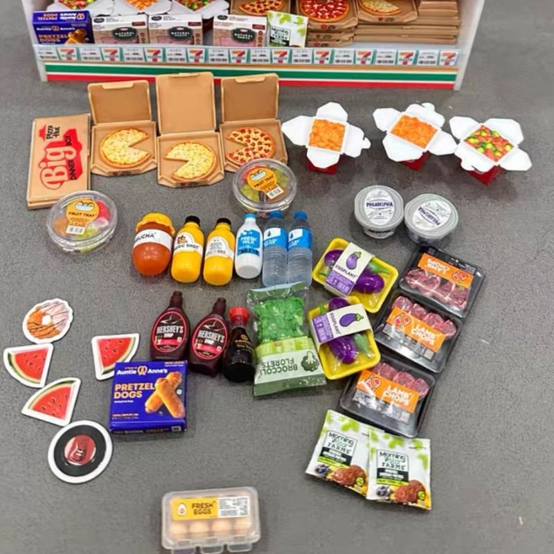 Mini Brands Fridge Mystery Bal - Model Kitchen Set Pvc ulasan dan harga