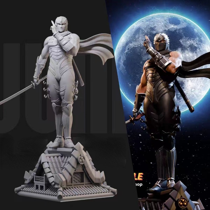 1/24  Miniature Black Robe Nin - Model Kit Ninja ulasan dan harga