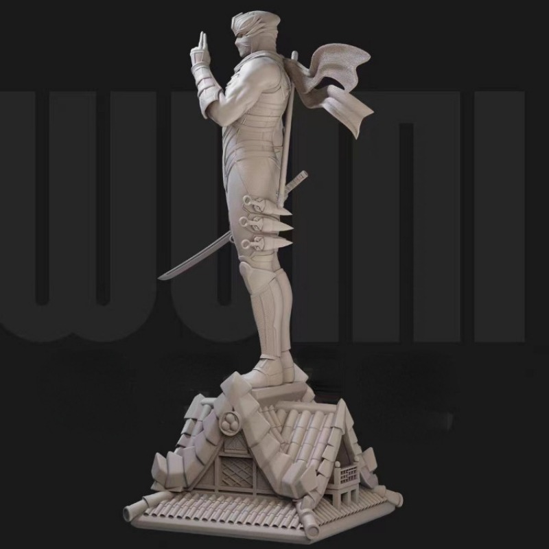 1/24  Miniature Black Robe Nin - Model Kit Ninja ulasan dan harga