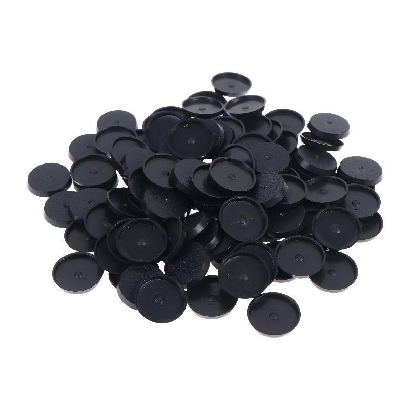 20/100Pcs 25mm Round Wargame M - Model Figure Base ulasan dan harga