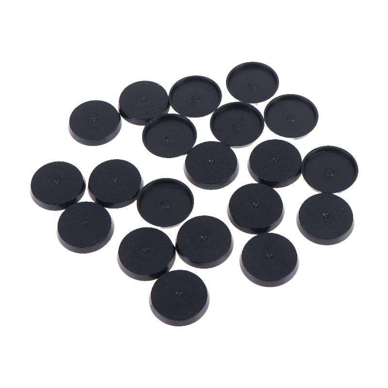 20/100Pcs 25mm Round Wargame M - Model Figure Base ulasan dan harga