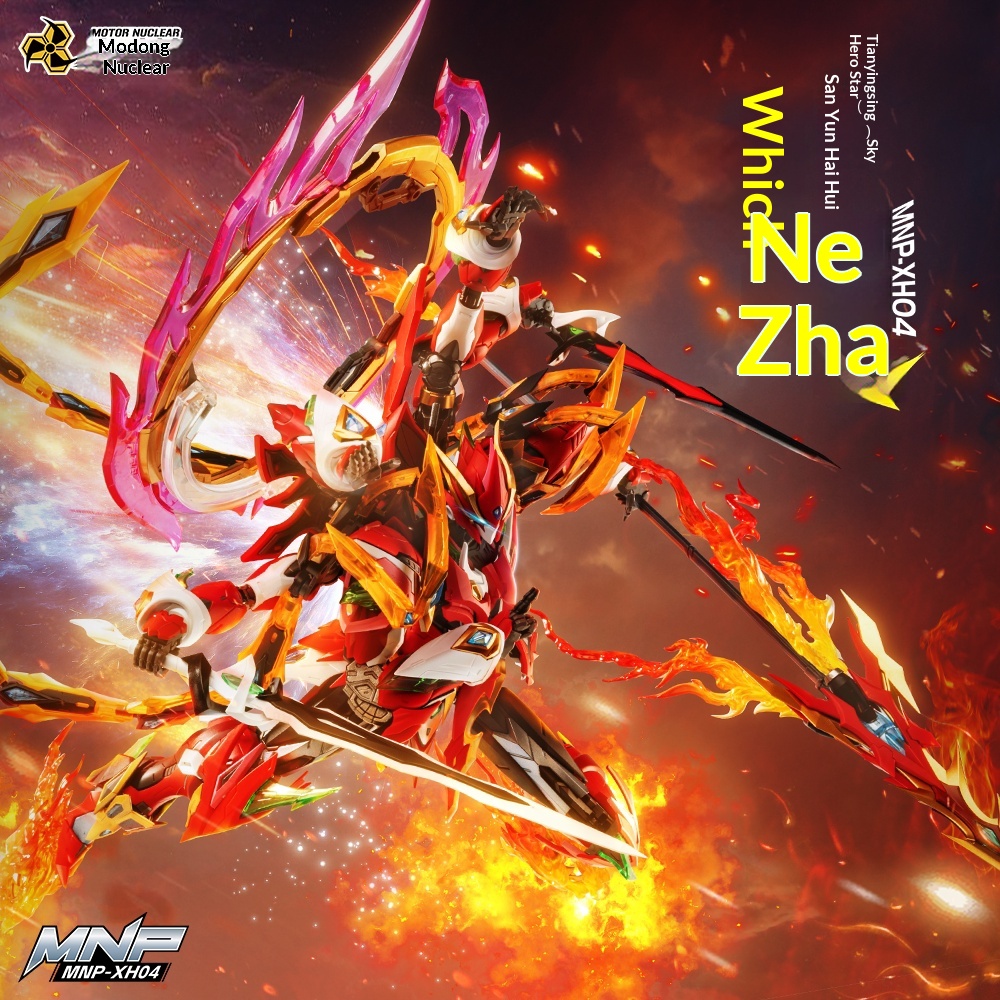 Motor‑Nuclear Ne‑Zha MNP‑XH03  - Model Kit Nezha ulasan dan harga