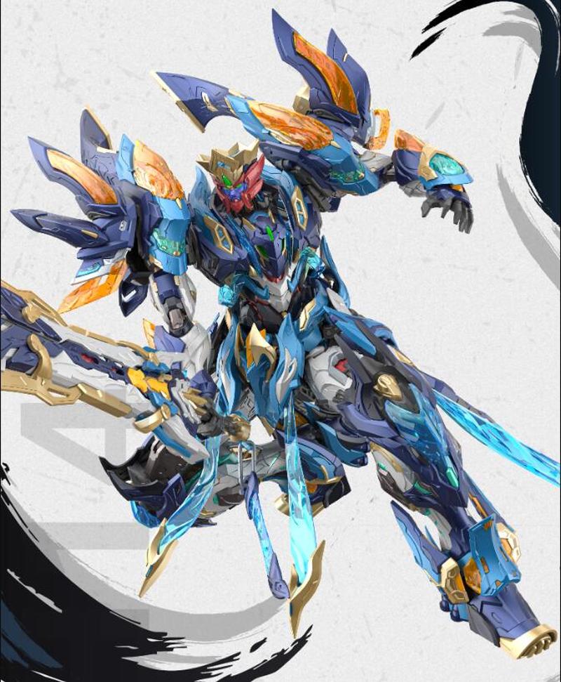 Motor Nuclear Mnp-Xh14 Moli Qi - Model Kit Nezha ulasan dan harga