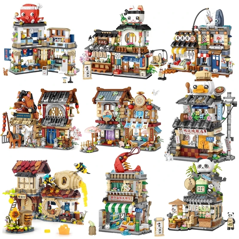 Loz Street View Series Buildin - Model Kit Kshatriya ulasan dan harga