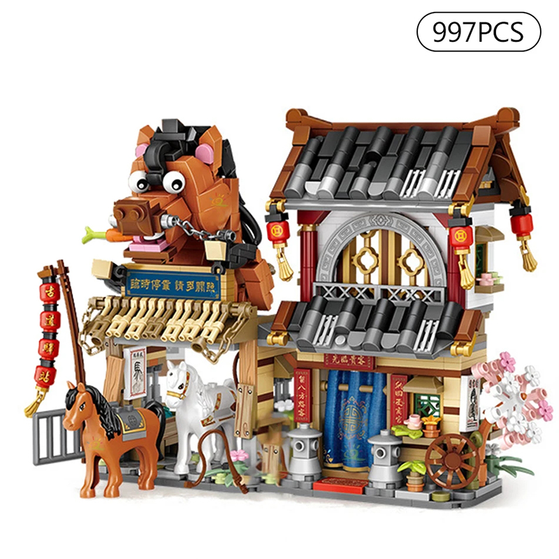 Loz Street View Series Buildin - Model Kit Kshatriya ulasan dan harga
