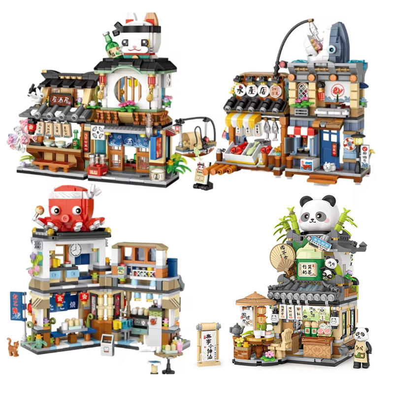Loz Street View Series Buildin - Model Kit Kshatriya ulasan dan harga