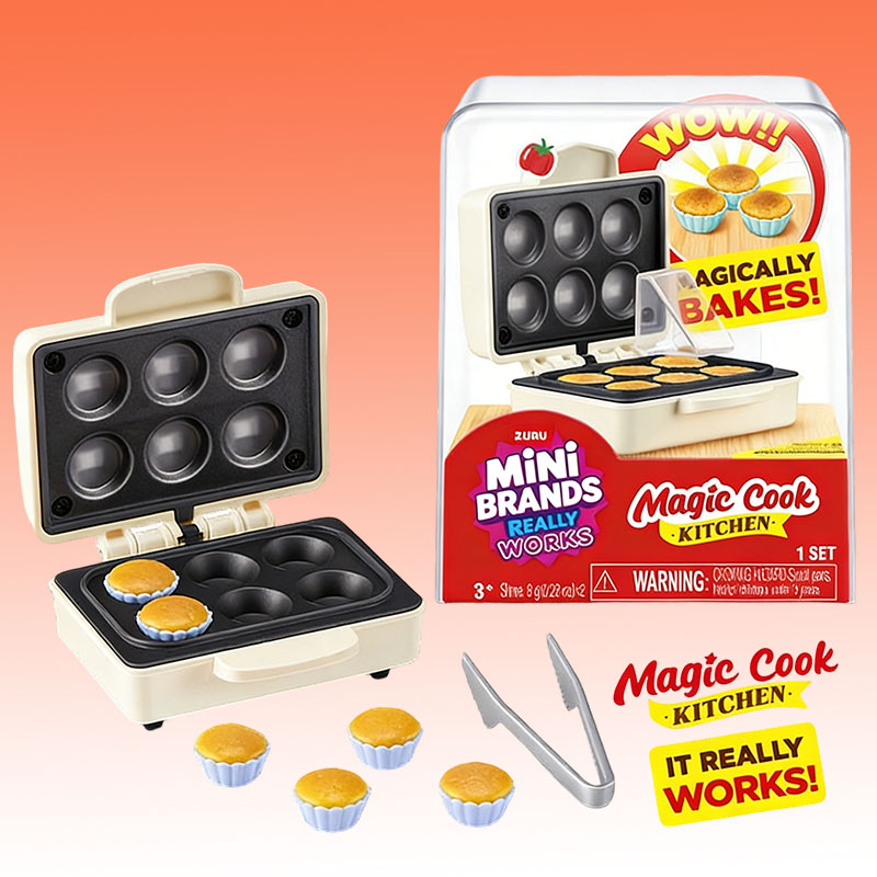 ZURU Mini Brands Magic Cook Ki - Model Kitchen Set Pvc ulasan dan harga