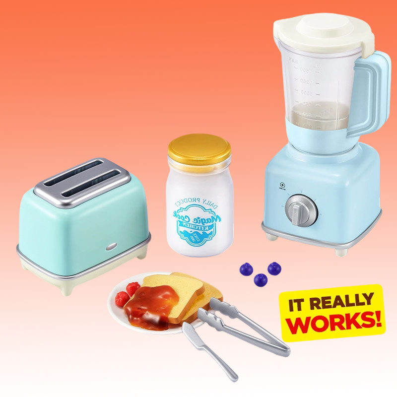 ZURU Mini Brands Magic Cook Ki - Model Kitchen Set Pvc ulasan dan harga