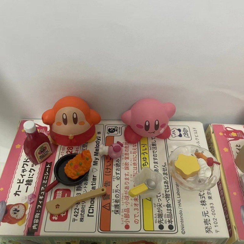 Boxed 8Pcs/set Anime Kirby Kit - Model Kitchen Set Pvc ulasan dan harga