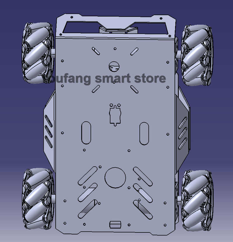 25Kg Load RC Tank V3 Mecanum W - Model Kit Lancelot ulasan dan harga