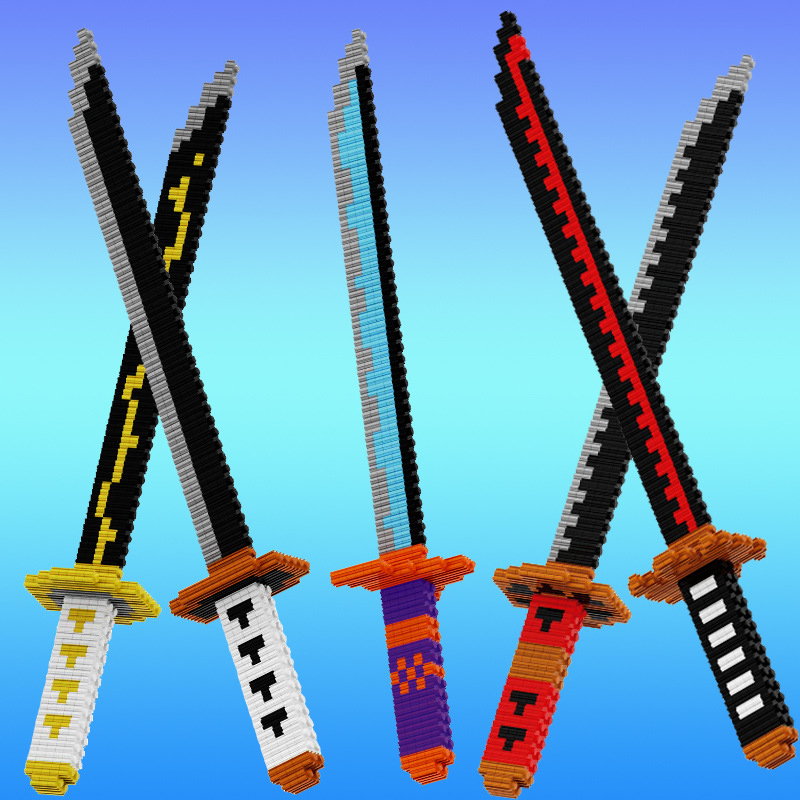 Anime Nichirin Sword Building  - Model Kit Ninja ulasan dan harga