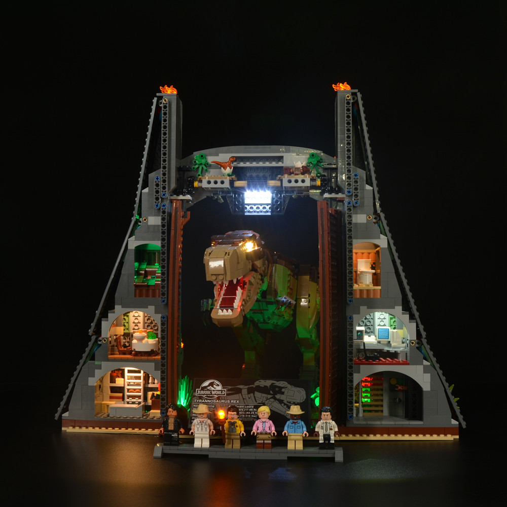 LED Light Set For Jurassic Par - Model Kit Jurassic Park ulasan dan harga