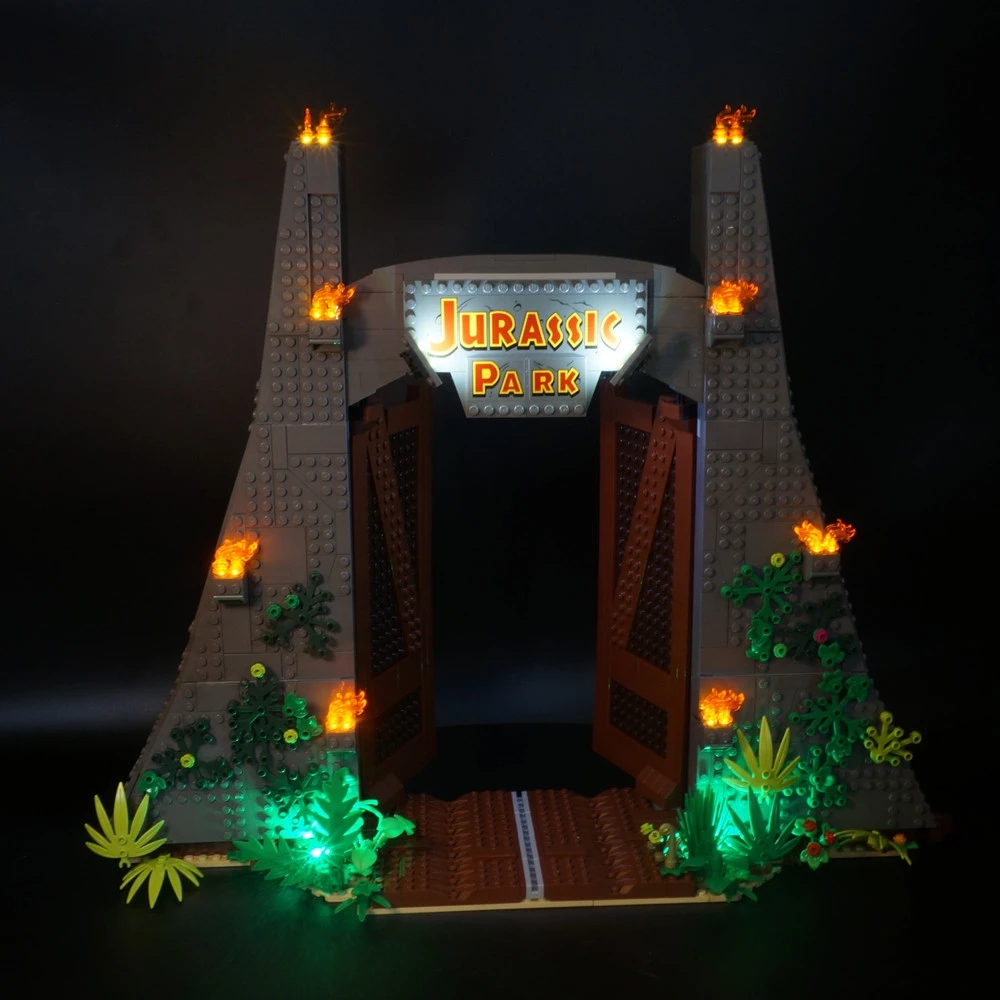 LED Light Set For Jurassic Par - Model Kit Jurassic Park ulasan dan harga