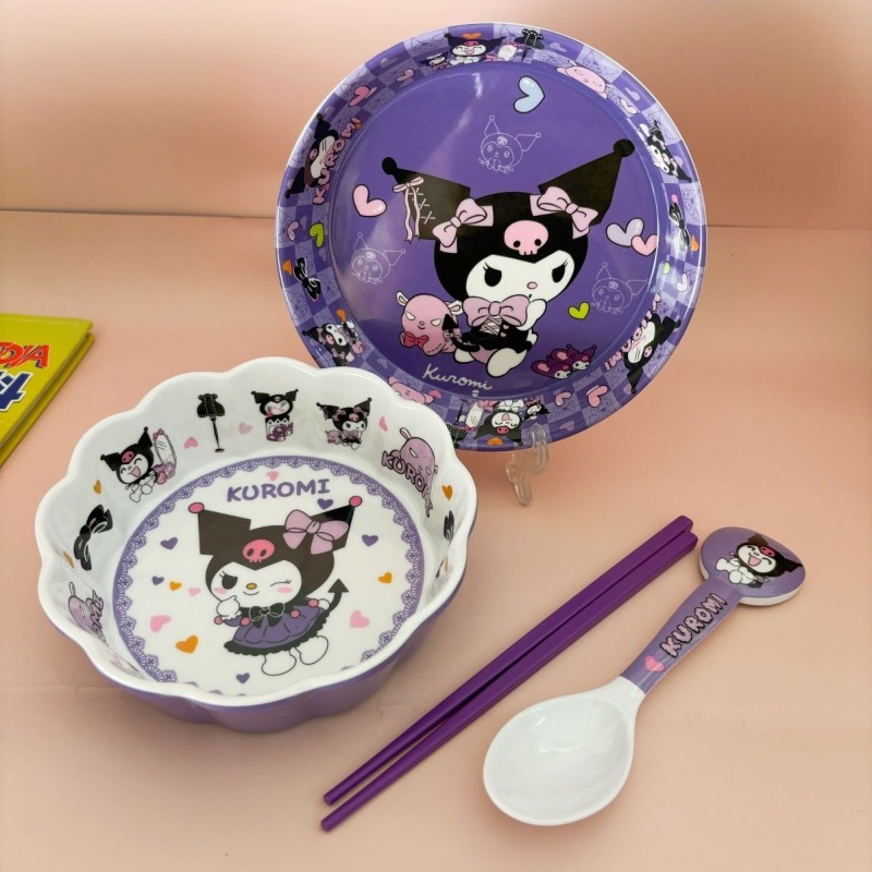 Cute Cartoon Unbreakable Bowl  - Model Kitchen Set Pvc ulasan dan harga