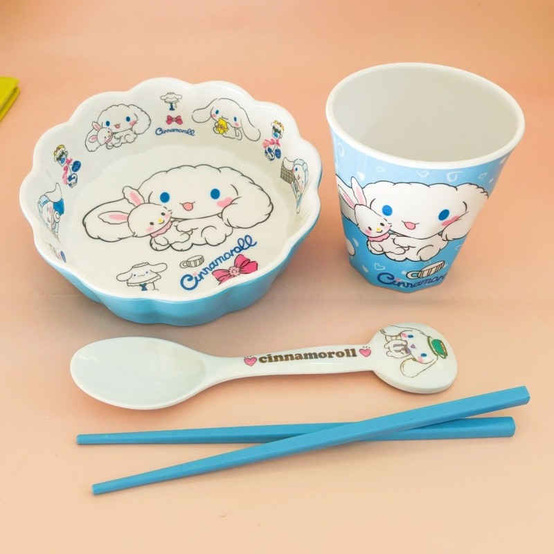 Cute Cartoon Unbreakable Bowl  - Model Kitchen Set Pvc ulasan dan harga