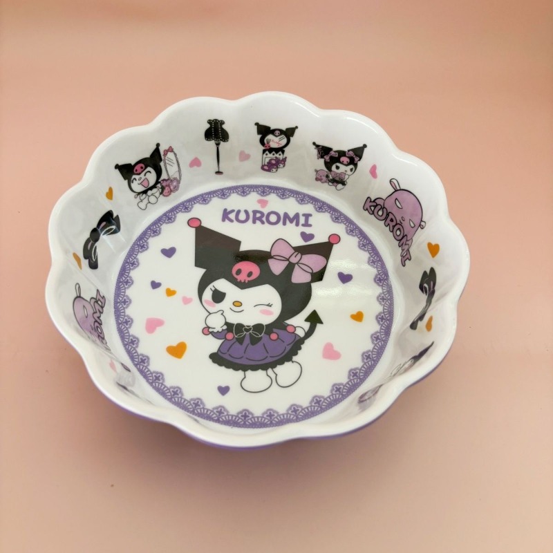 Cute Cartoon Unbreakable Bowl  - Model Kitchen Set Pvc ulasan dan harga