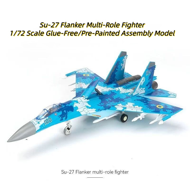 1/72 Scale Su-27 Flanker Multi - Model Kit Jet ulasan dan harga