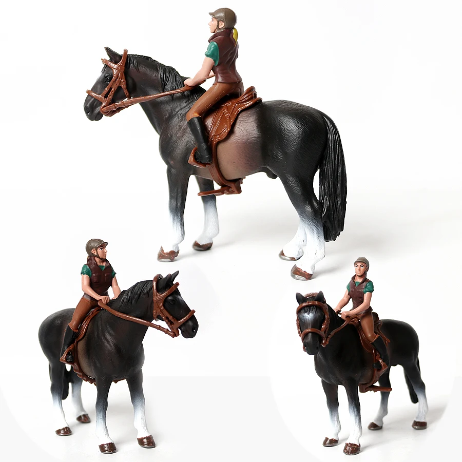 Toy horses Equestrian Rider Ho - Model Kit Horse ulasan dan harga