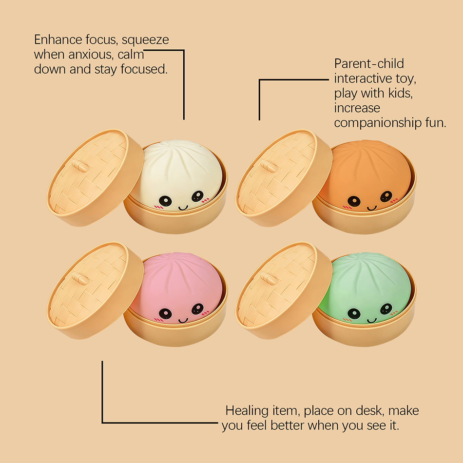 New Dumpling Squishies Blind B - Model Kitchen Set Pvc ulasan dan harga