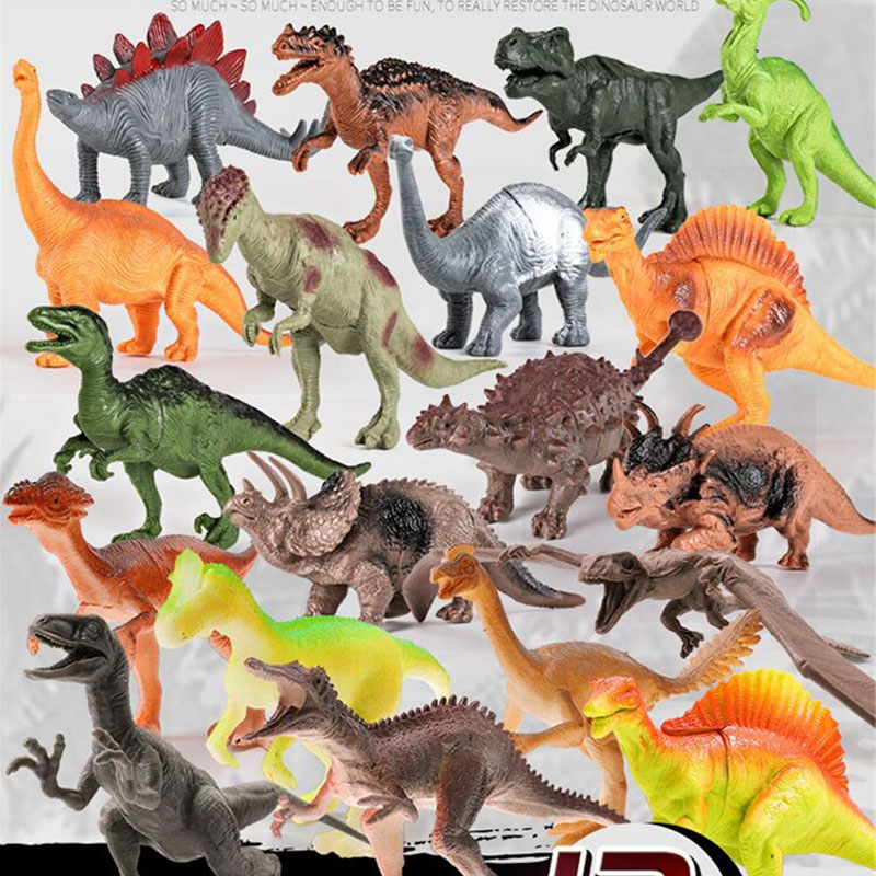 44Pcs Jurassic Dinosaurs Set S - Model Kit Jurassic Park ulasan dan harga