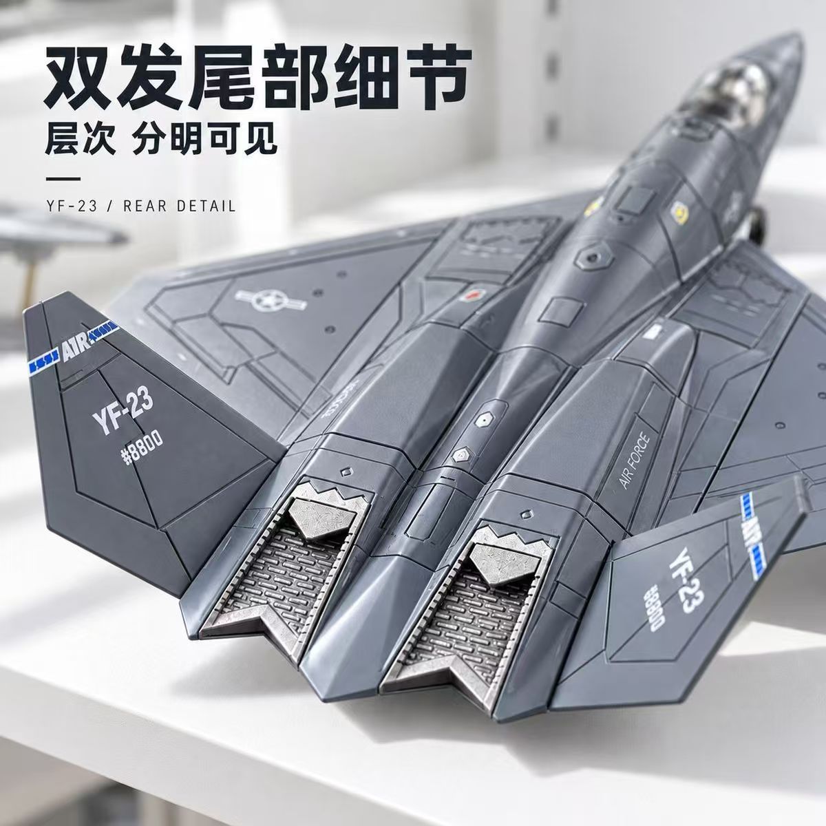 1/72 Scale YF-23 Black Widow F - Model Kit Jet ulasan dan harga