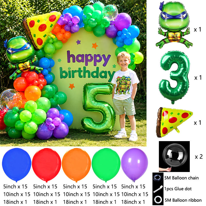 Kids Party Ninja Turtles Ballo - Model Kit Ninja ulasan dan harga