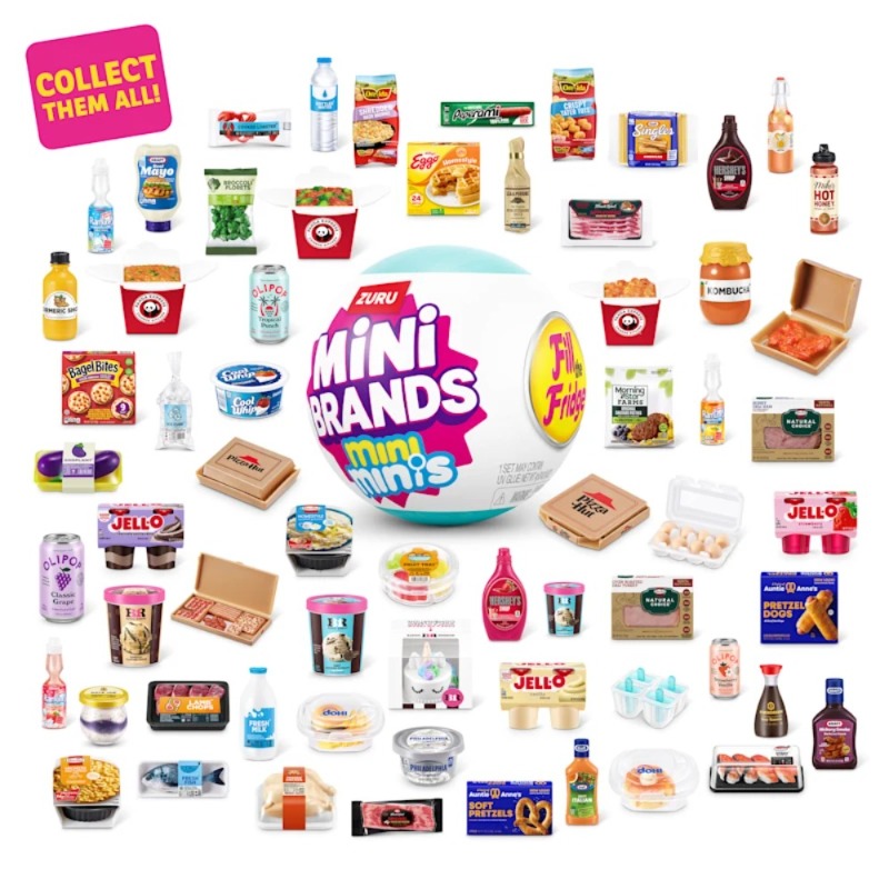 ZURU Mini Brands Mini Fridge S - Model Kitchen Set Pvc ulasan dan harga