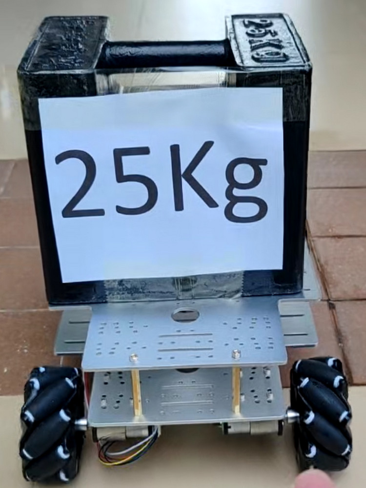 20Kg Load 4WD Mecanum Wheel Ro - Model Kit Lancelot ulasan dan harga