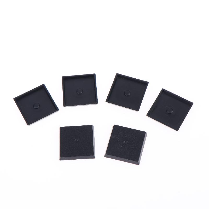 20Pcs 25mm Square Burr-Free Bl - Model Figure Base ulasan dan harga