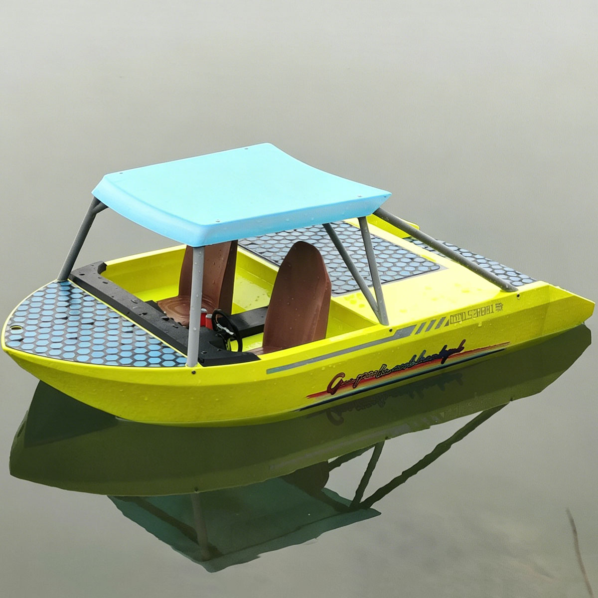RC Speed ​​Boat 64.5cm with Au - Model Kit Jet ulasan dan harga