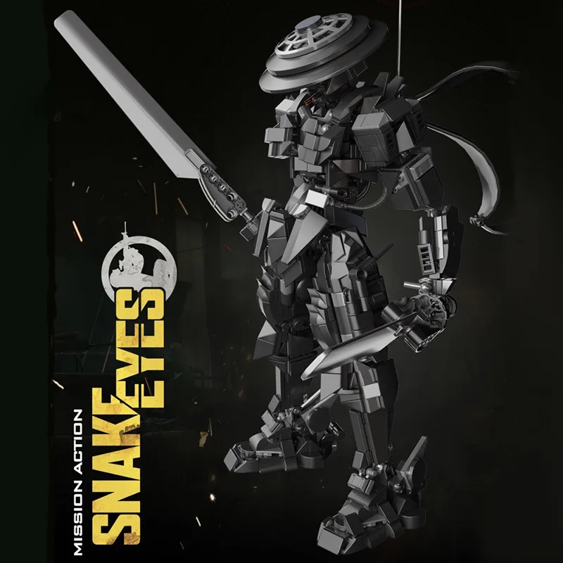 Creative 1053pcs Mech Ninja Wa - Model Kit Ninja ulasan dan harga