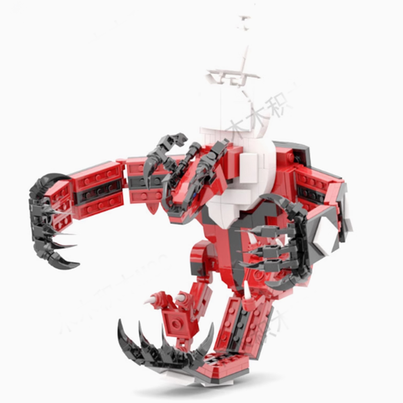 MOC Anime Figure Building Bloc - Model Kit Yveltal ulasan dan harga