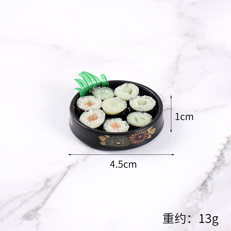 Mini Gold Pattern Sushi Platte - Model Kitchen Set Pvc ulasan dan harga